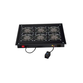 Вентилаторен блок Triton RAB-CH-X05-X3 за свободностоящи шкафове, 6 вентилатора, термостат, черен | JAR Computers Triton RAB-CH-X05-X3