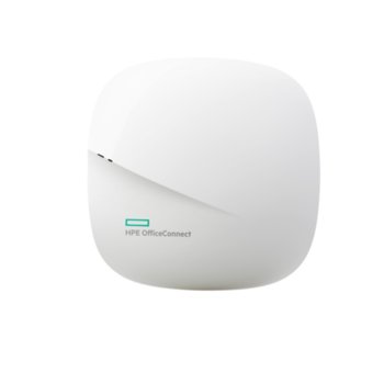 Точка за достъп HPE OC20 JZ074A, 802.11ac, 2.4GHz up to 400 Mbps, 5GHz up to 867 Mbps, 2x2:2, dual radio, integrated antenna, 1x 10/100/1000BASE-T Ethernet(RJ-45) | JAR Computers HPE OC20 802.11ac (RW) Access Point