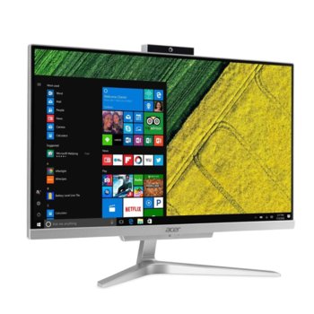 All In One компютър Acer Aspire C22-865 (DQ.BBREX.001), двуядрен Kaby Lake Intel Core i3-8130U 2.2/3.4 GHz, 21.5" (54.61 cm) Full HD LED-Backlit Display, 8GB DDR4, 1TB HDD, 2x USB 3.1, клавиатура и мишка, Free DOS | JAR Computers Acer Aspire C22-865 DQ.BBREX.001