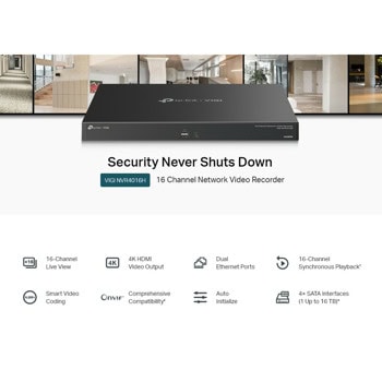 TP-Link VIGI NVR4016H