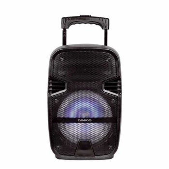 Тонколона Omega Speaker OG83 Karaoke, 1.0, 10W RMS, Bluetooth, AUX, MicroSD слот, FM радио, черна | JAR Computers Omega OG83 Karaoke OG83B