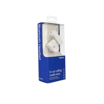 Слушалка Nokia BT BH-310, Bluetooth, бялa | JAR Computers Nokia BT Headset BH-310 (бял)