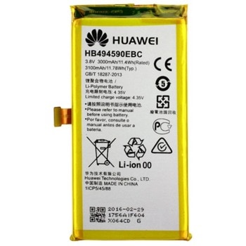 Батерия (оригинална) Huawei HB494590EBC за Huawei Honor 7, 3000mAh/3.8V | JAR Computers Huawei HB494590EBC