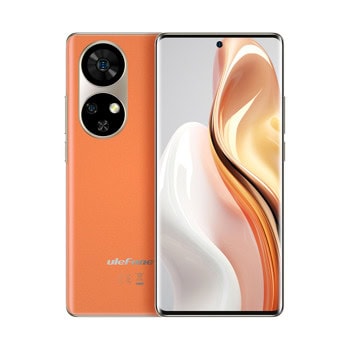Смартфон Ulefone Note 17 Pro (оранжев), поддържа 2 SIM карти, 6.78" (17.22 cm) 120Hz AMOLED дисплей, осемядрен MediaTek Helio G99 2x2.2GHz & 6x2.0GHz, 12GB RAM, 256GB Flash памет, 108.0 + 5.0 & 32.0 Mpix камери, Android, 198g | JAR Computers Ulefone Note 17 Pro 12/256GB Orange 6937748736042