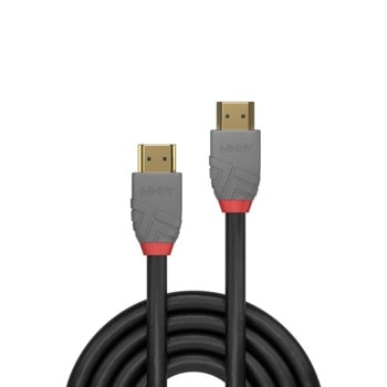 Кабел Lindy LNY-36954, от HDMI(м) към HDMI(м), 3m, сив | JAR Computers Lindy LNY-36954