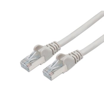 INTELLINET пач кабелd Cat.6 SFTP 0.5m сив
