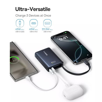 baseus picogo 45w 10000mah черен