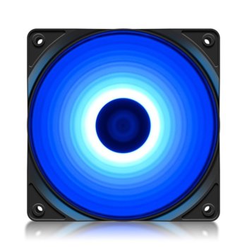 Вентилатор 120mm DeepCool (RF120-BL), (3 Pin), 1300 RPM, 1 брой | JAR Computers DeepCool вентилатор Fan 120mm Blue - RF120-BL