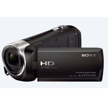Видеокамера Sony HDR-CX240E, Full HD, 3.0 "(7.6 cm), 27x Optical zoom, micro SD слот, Micro HDMI, USB, черна image