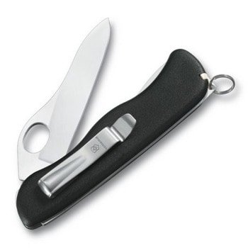 Джобен нож Victorinox Sentinel Clip One Hand, черен | JAR Computers Victorinox Sentinel Clip One Hand 0.8416.M3