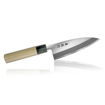 Кухненски нож Tojiro Fuji Cutllery Ryutoku Deba, 15.5 см, неръждаема стомана, жълт | JAR Computers Tojiro Fuji Cutllery Ryutoku Deba FC-572