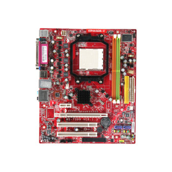 Дънна платка MSI K9N6PGM2-V, GeForce 6100, AM2+, DDR2, VGA+PCI-E, SB7.1, Lan, SATA RAID, mATX, 3г. Гаранция | JAR Computers MSI K9N6PGM2-V