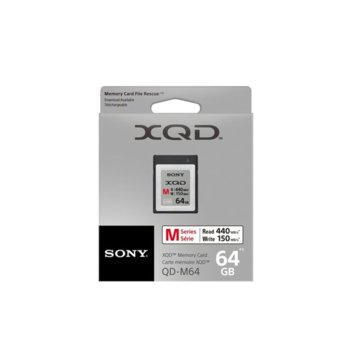 Sony 64GB XQD M series read 440MB/s