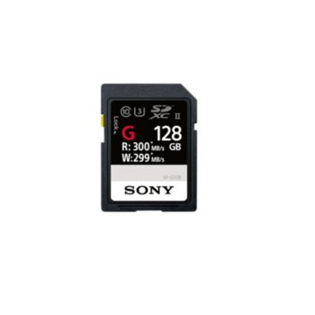 128GB Sony SD class 10 UHS-II Pro SFG1G