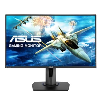 Монитор Asus VG275Q, 27.0"(68.6cm) TN панел, Full HD, 1ms, 100 000 000:1, 300 cd/m2, DisplayPort, HDMI, VGA | JAR Computers Asus VG275Q