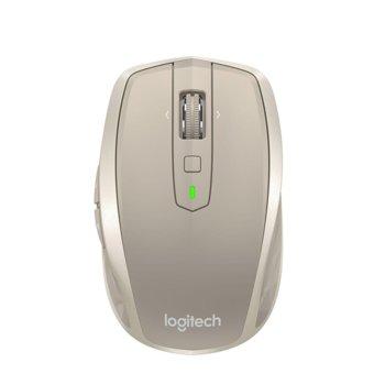 Мишка Logitech MX Anywhere 2, лазерна (1000 dpi), безжична, USB, бежова | JAR Computers Logitech MX Anywhere 2 (910-004968) Stone