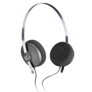 Слушалки AQL Revolver, микрофон, бутон за разговори, дълбок бас, черни | JAR Computers AQL Revolver Black