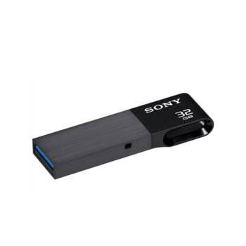 Памет 32GB USB Flash Drive, Sony Ultra Mini, USB 3.0, черна | JAR Computers Sony 32GB USB 3.0 Ultra Mini Black