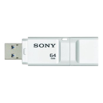64GB USB Flash, Sony Мicrovault, бял, USB 3.0