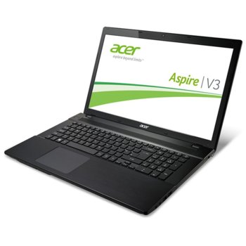 Лаптоп 17.3" (43.94 cm) Acer V3-772G-747A8G1.5TMakk, черен, четириядрен Haswell Intel® Core™ i7 4702MQ 2.2/3.2 GHz, FULL HD LED Display & GeForce GT 850M 2GB DDR5 (HDMI), 8GB, 1.5TB HDD, 2x USB3.0, Linux, 3.2kg, 2г. гаранция | JAR Computers 173 Acer V3-772G-747A8G1.5TMakk