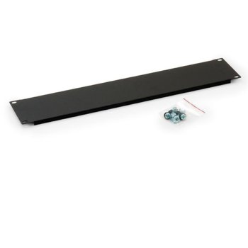 19" blank panel, height 1U, метален, черен | JAR Computers Triton RAB-ZP-X01-A1