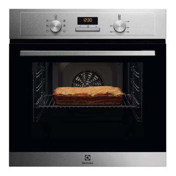 Фурна за вграждане Electrolux EOH3F00BX, клас A, 65л. обем, каталитично почистване, инокс | JAR Computers Electrolux EOH3F00BX