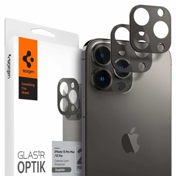 Протектор от закалено стъкло, Spigen Optik Lens Protector, за Apple iPhone 13 Pro/13 Pro Max | JAR Computers Spigen Optik Lens Protector AGL04035