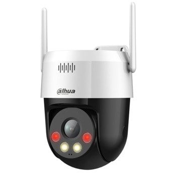 IP камера Dahua SD2A500HB-GN-AW-PV-0400-S2, куполна управляема PTZ камера, 5Mpix(2560x1920@25fps), 4mm обектив, H.265+/H.265/H.264+/H.264/H.264B/MJPEG, IR осветеност (до 30 метра), външна IP66, MicroSD слот до 512GB | JAR Computers Dahua SD2A500HB-GN-AW-PV-0400-S2