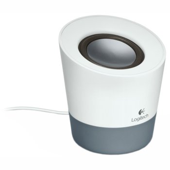 Тонколона Logitech Z50, 2.0, 5W, 3.5mm jack, сив | JAR Computers Logitech Z50 Multimedia Speaker Dolphin gray