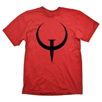 Тениска Gaya Entertainment Quake T-Shirt Logo, размер L, червена | JAR Computers Gaya Entertainment Quake L red