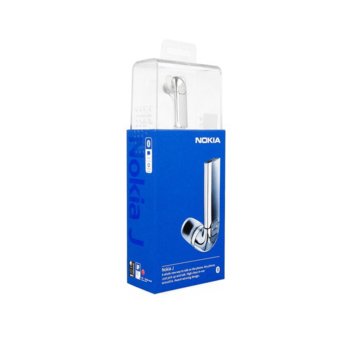 Слушалка Nokia J BT BH-806, Bluetooth, сребристa | JAR Computers Nokia J BT Headset BH-806 (сребрист)