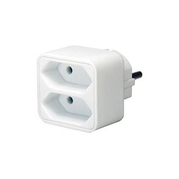 Контакт Brennenstuhl BS1508030, 2 гнезда, бял | JAR Computers Контакт Brennenstuhl BS1508030