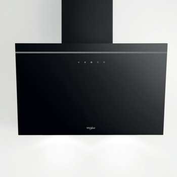 Абсорбатор Whirlpool AKR 62F LT K, свободностоящ, колонен, клас A, 230W, 495m³/h, черен, 4 скорости | JAR Computers Абсорбатор Whirlpool AKR 62F LT K