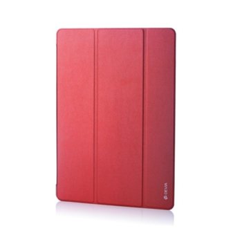 Калъф /тип бележник/ за таблет Apple iPad PRO, до 12.9" (32.76 cm), еко кожа, червен | JAR Computers Devia Light Grace Case iPad Pro