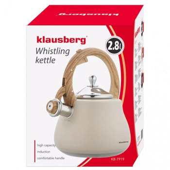 чайник klausberg kb 7919 бежов