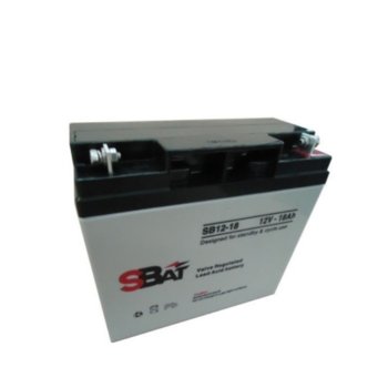 Акумулаторна батерия Eaton SBat, 12-18, 12V, 18Ah, T3 конектори | JAR Computers Eaton SBat12-18