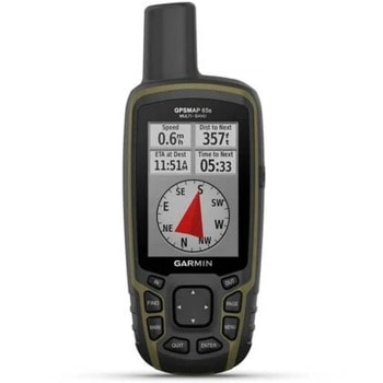 Ръчна навигация Garmin GPSMAP 65s, 2.6" (6.60cm) дисплей, Bluetooth, ANT, IPX7 рейтинг, 16GB памет, GLONASS, Galileo, вграден алтиметър, барометър и 3-осен компас, черна | JAR Computers Garmin GPSMAP 65s 010-02451-11