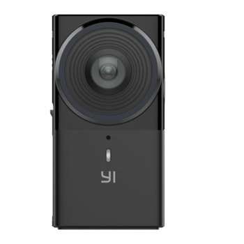VR Камера YI 360 VR, 4K(до 30FPS), вграден микрофон, WiFi, Bluetooth, USB, черна | JAR Computers YI Камера 360 VR Camera (s_3527)