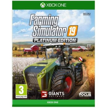 Игра за конзола Farming Simulator 19 - Platinum Edition, за Xbox One | JAR Computers Farming Simulator 19 - Platinum Edition Xbox One