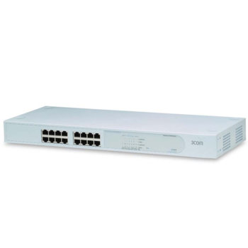 Суич 3Com OfficeConnect 10/100Mbs 16Port Layer2 CoS | JAR Computers Switch 3Com OfficeConnect 10/100Mbs 16Port Layer…