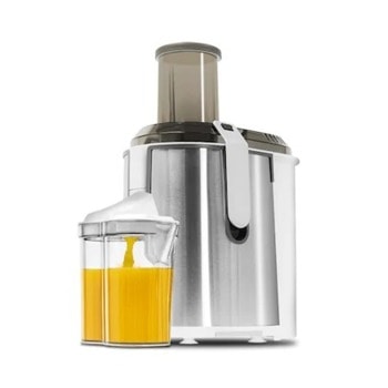 Сокоизстисквачка Cecotec Strong titanium 19000 XXL, 0.95 л. обем, вграден резервоар 2 л. за късчета от плодовете, 2 скорости, 17000 rpm, 1300W, инокс | JAR Computers Cecotec StrongTitanium 19000 XXL TA18762