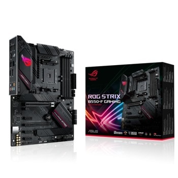 Дънна платка Asus ROG STRIX B550-F GAMING, B550, AM4, DDR4, PCI-E 4.0 (DP/HDMI)(CFX), 6x SATA 6Gb/s, 2x M.2, 1x USB 3.2 Gen 2 Type-C, ATX | JAR Computers Asus ROG STRIX B550-F GAMING