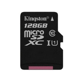 Kingston 128GB microSDXC Canvas Select 80R