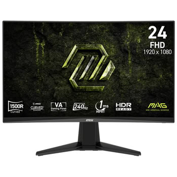 MSI MAG 245C X24 Gaming Monitor, 23.6", 1ms, 240Hz