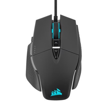 Мишка Corsair M65 RGB Ultra, оптична (26 000 dpi), безжична, USB, черна, гейминг, RGB подсветка, 8 бутона, 8000Hz Polling rate | JAR Computers Corsair M65 RGB Ultra CH-9309411-EU2