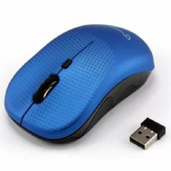 Мишка SBOX WM-106 Blueberry Blue (PMS00340), оптична(1600dpi), безжична, USB, синя image
