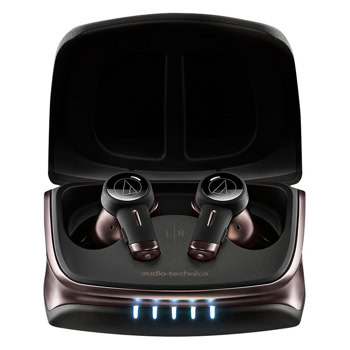 Слушалки Audio-Technica ATH-TWX9, безжични, Bluetooth, MEMS микрофон, шумопотискащи, IPX4 защита, бронзови | JAR Computers Слушалки Audio-Technica ATH-TWX9