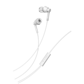 Слушалки Nokia WB-101 Wired Buds, микрофон, AUX, бели | JAR Computers Nokia WB-101 Wired Buds White 8P00000180