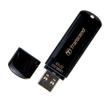 Памет 32GB USB Flash Drive, Transcend JetFlash 700, USB 3.0, черна | JAR Computers Transcend 32GB JetFlash 700, USB 3.0
