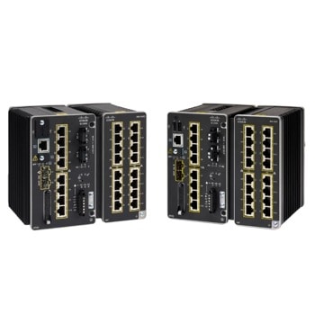 Суич Cisco Catalyst IE3300 IE-3300-8U2X-E, 8x GE copper ports (10/100/1000 RJ45 Copper ports), 2x 10 GE SFP ports (1GE/10G SFP+ Ports) | JAR Computers Cisco Catalyst IE3300 IE-3300-8U2X-E